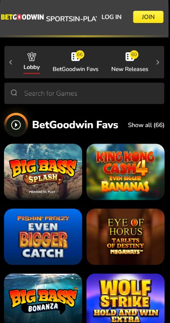 Betgoodwin Ireland Homepage Casino