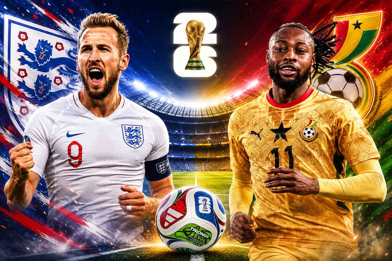 Key players to watch England vs Ghana