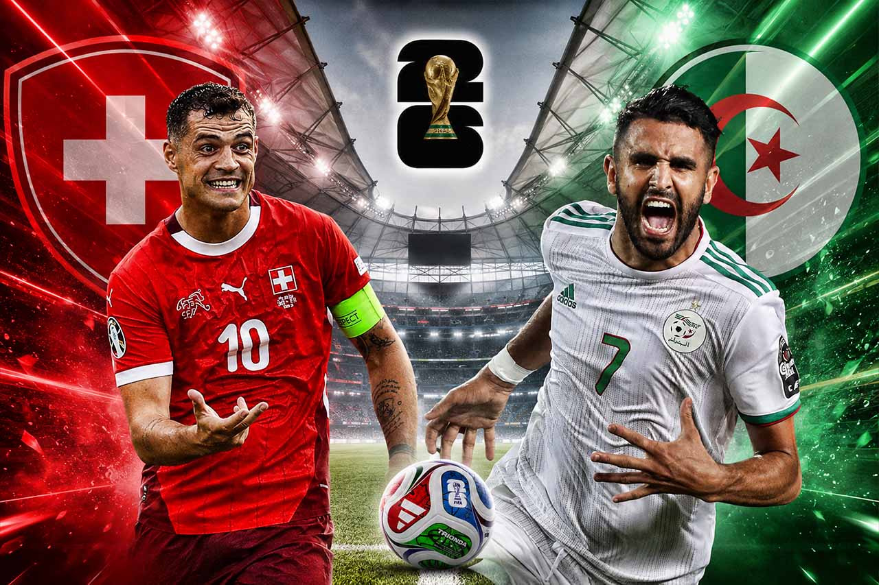Key players to watch Switzerland vs Algeria