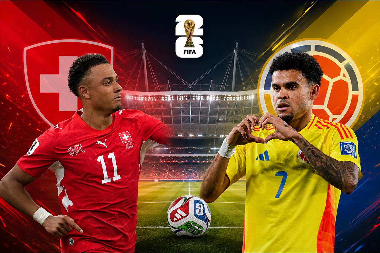 Key players to watch Switzerland vs Colombia