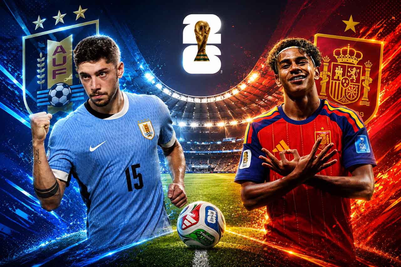 Key players to watch Uruguay vs Spain