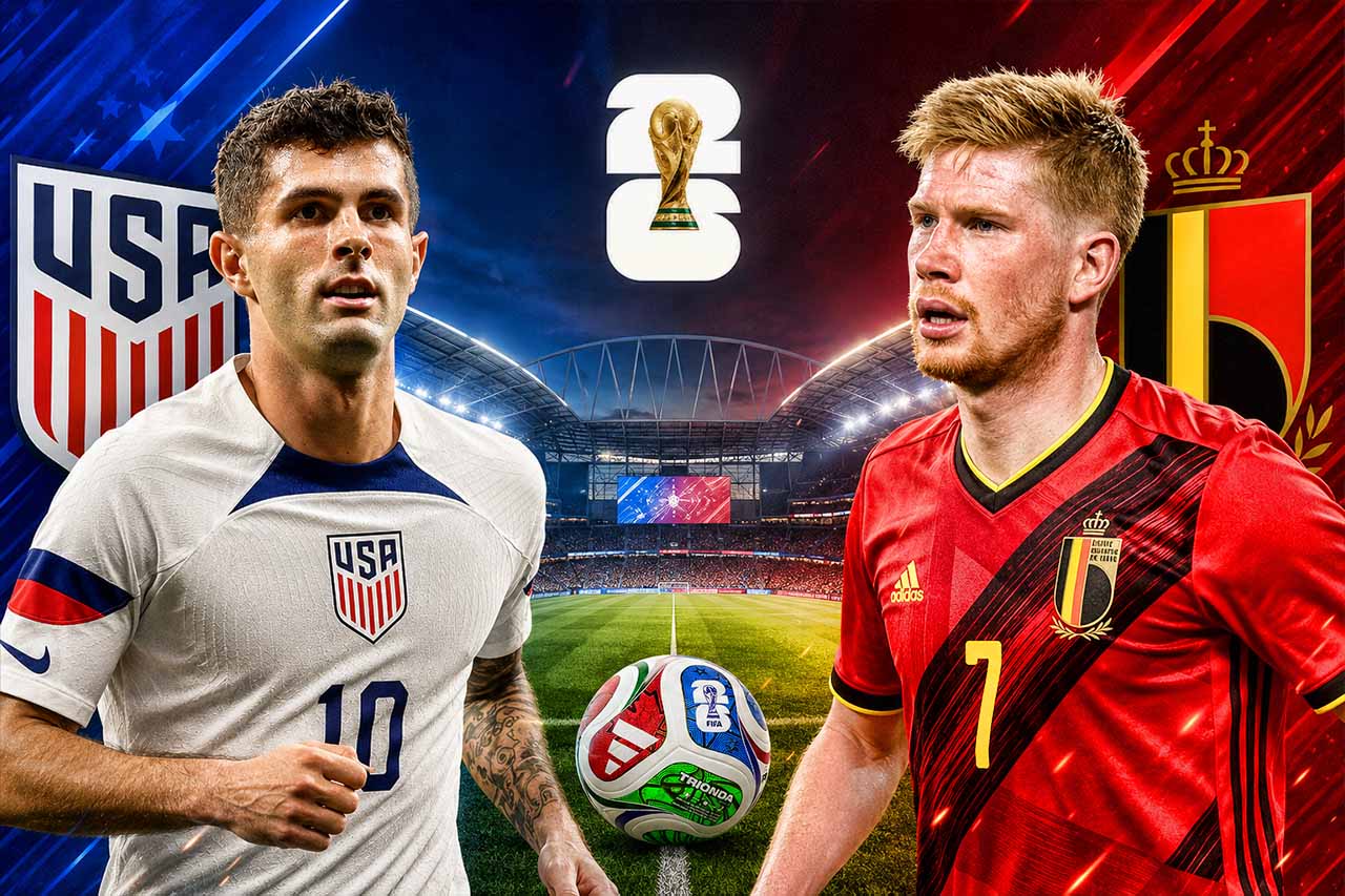 Key players to watch USA vs Belgium