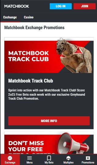 Matchbook Promotions