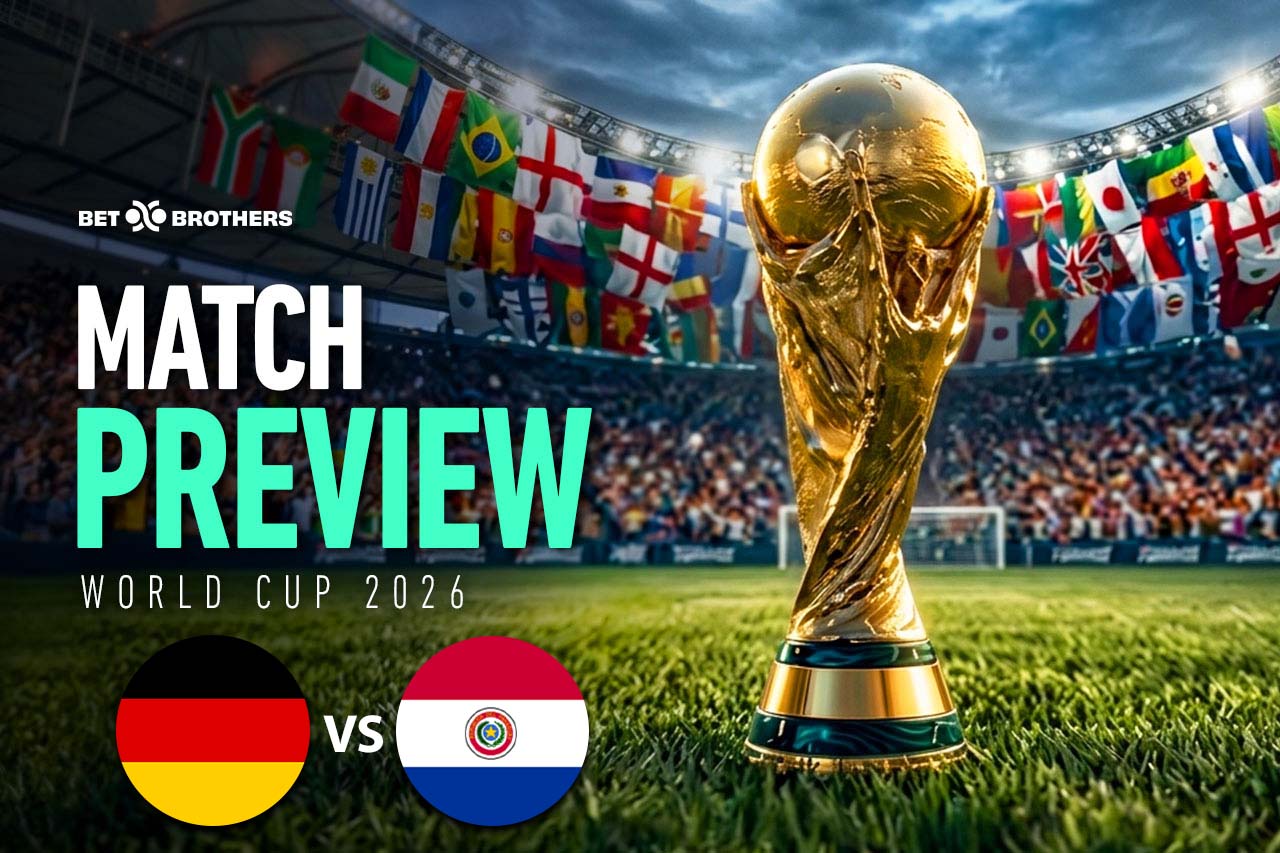Round of 32 clash between Germany and Paraguay.