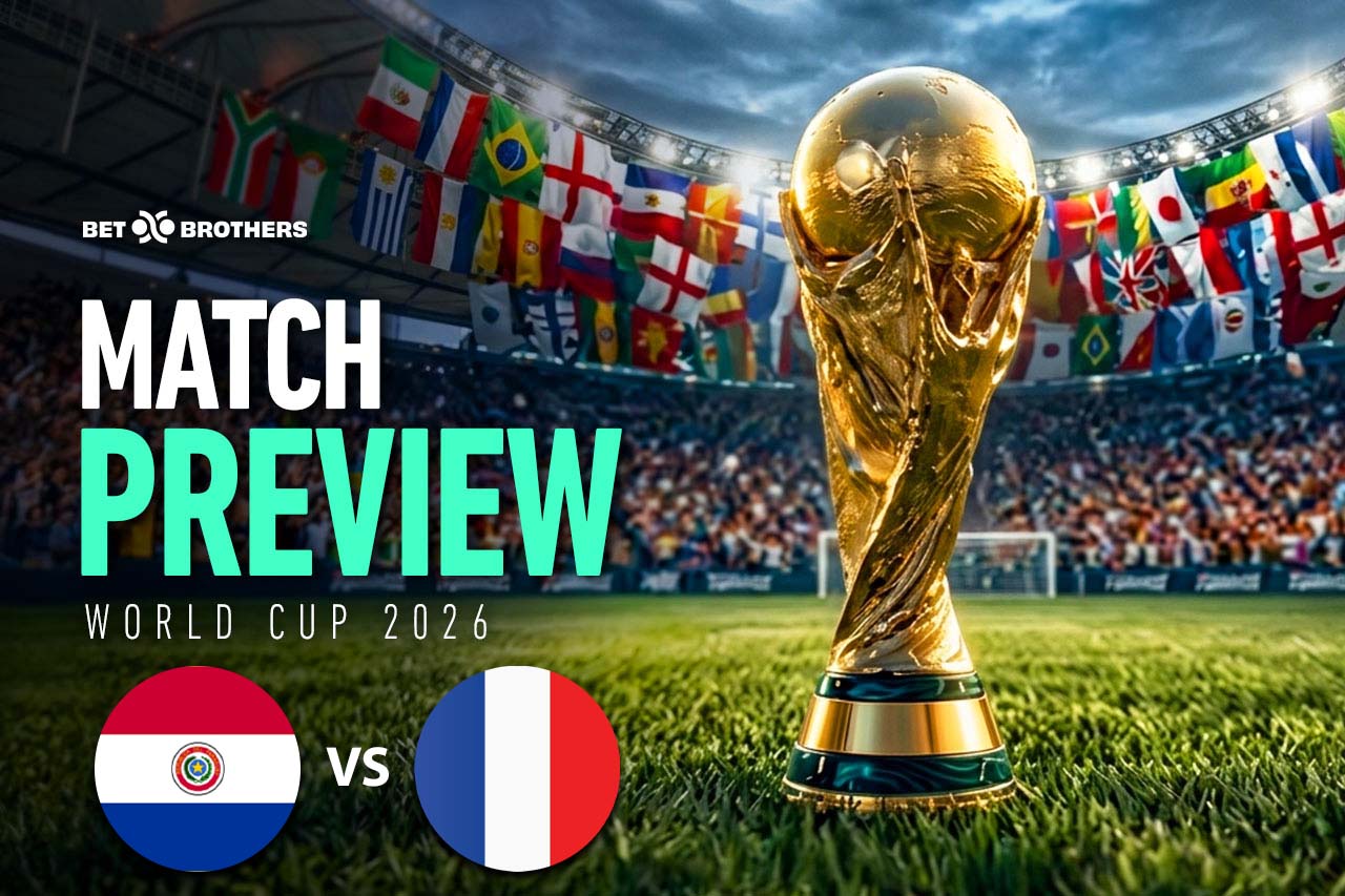 Round of 16 clash between Paraguay and France.