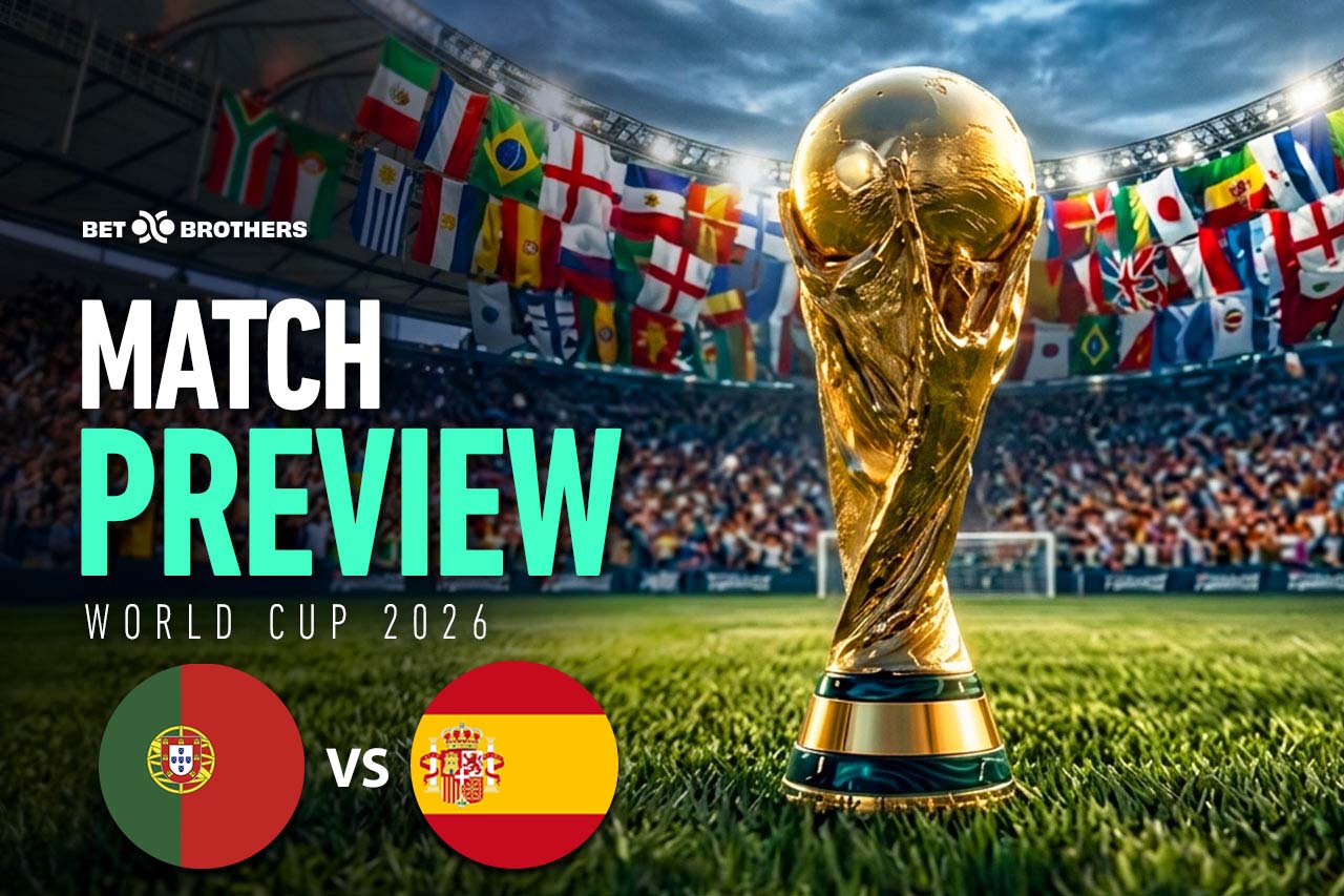 Round of 16 clash between Portugal and Spain.