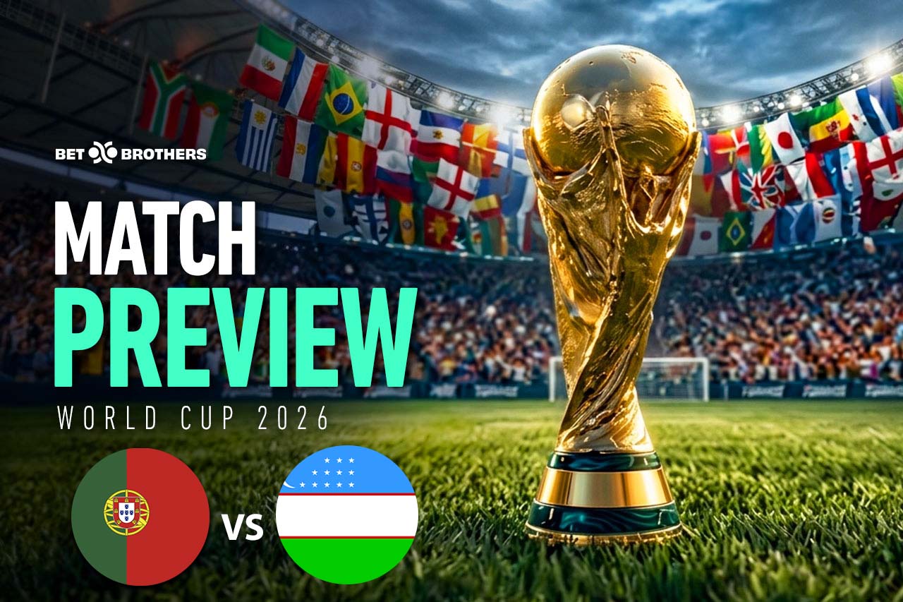 Group stage clash between Portugal vs Uzbekistan.