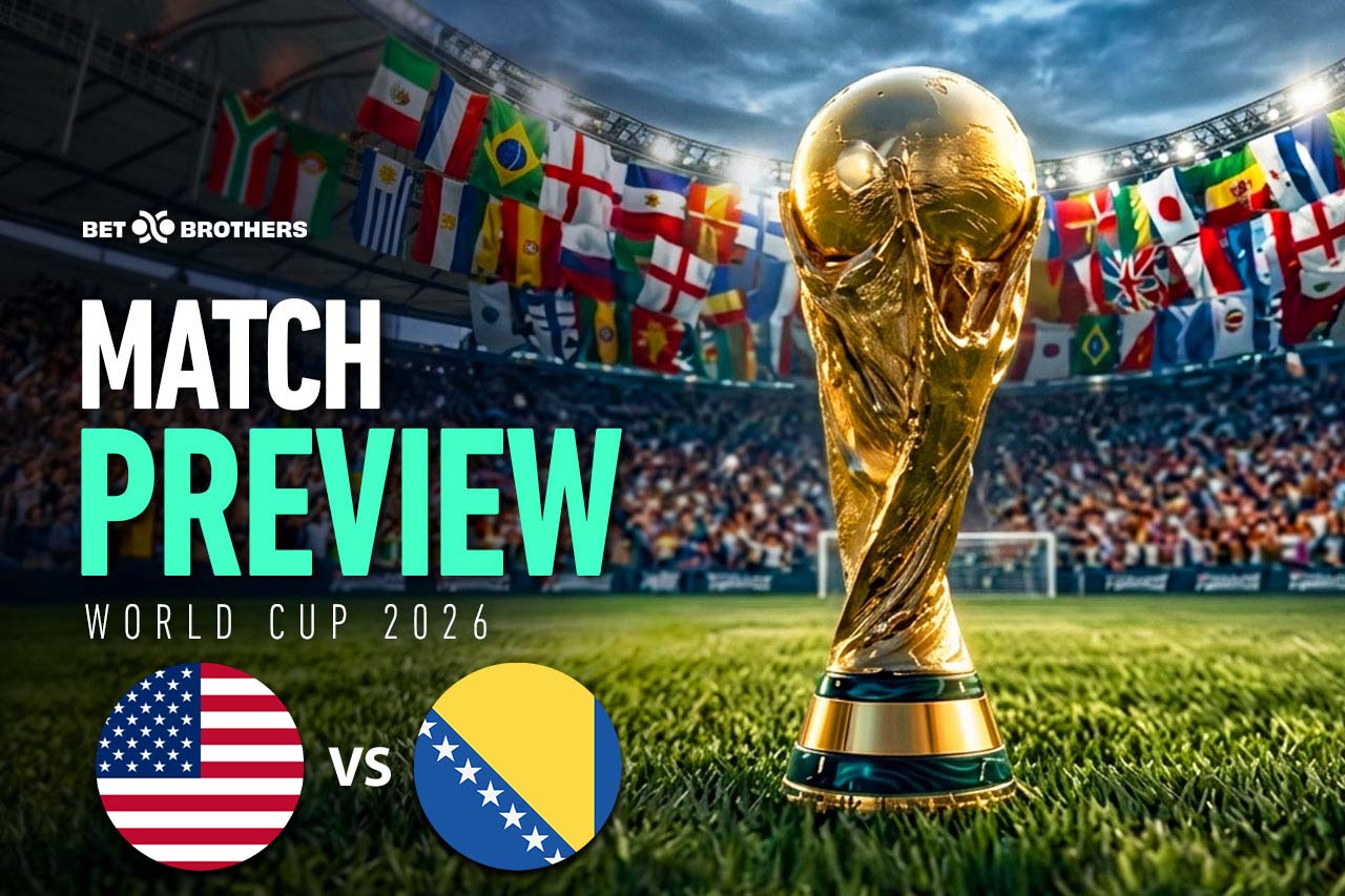 Round of 32 clash between USA vs Bosnia.