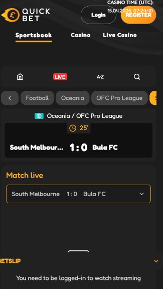 Quickbet Casino Ireland Live betting