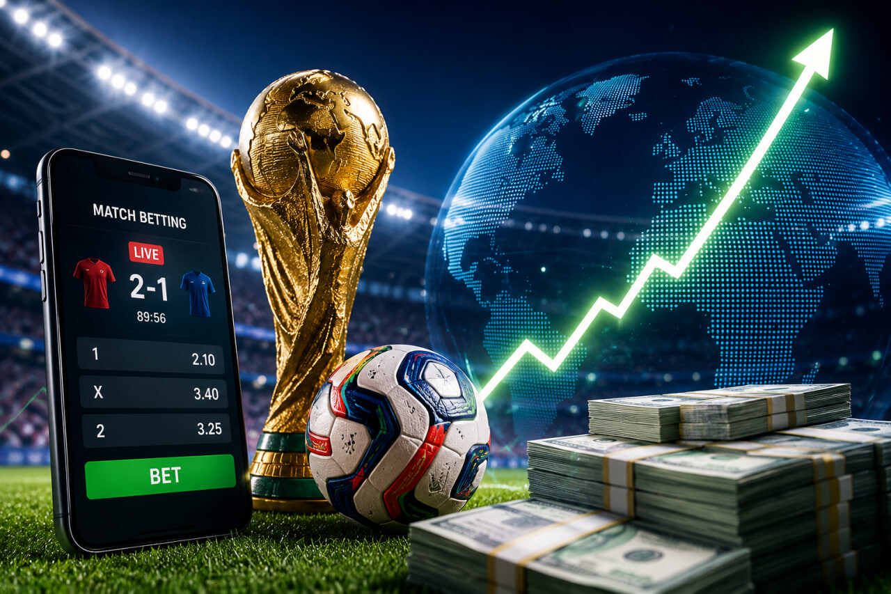 The 2026 World Cup is set to generate a staggering amount in betting revenue