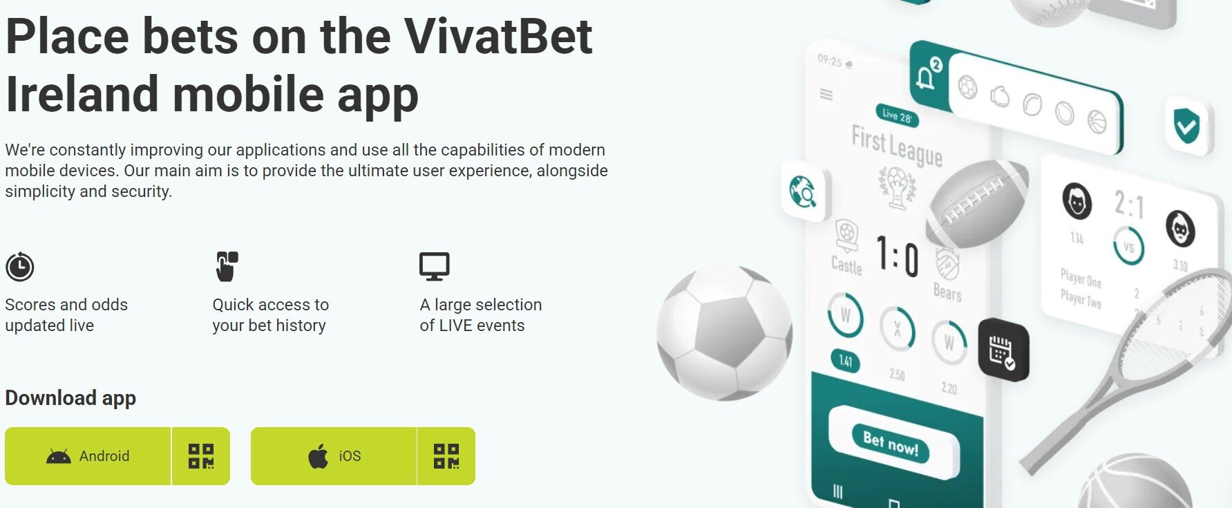 Vivatbet ireland app